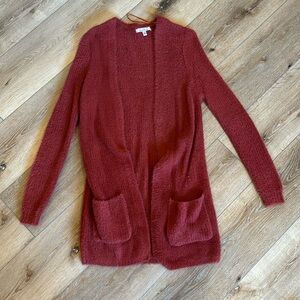 Love tree fuzzy sweater | small